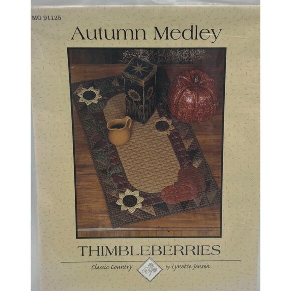 Thimbleberries Autumn Medley Quilt Pattern By Lynette Jensen - Picture 1 of 2